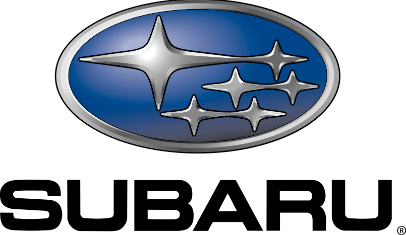 Subaru Logo on Dealers Yard