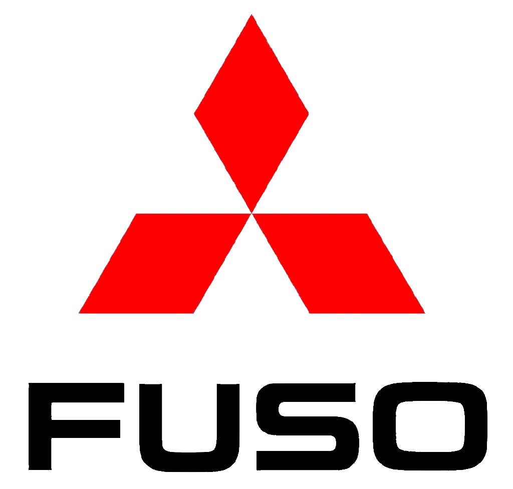 Mitsubishi Fuso Logo on Dealers Yard